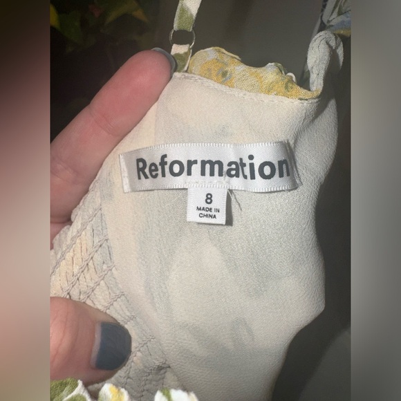 Reformation Cassandra Tropical Midi dress - Picture 4 of 4